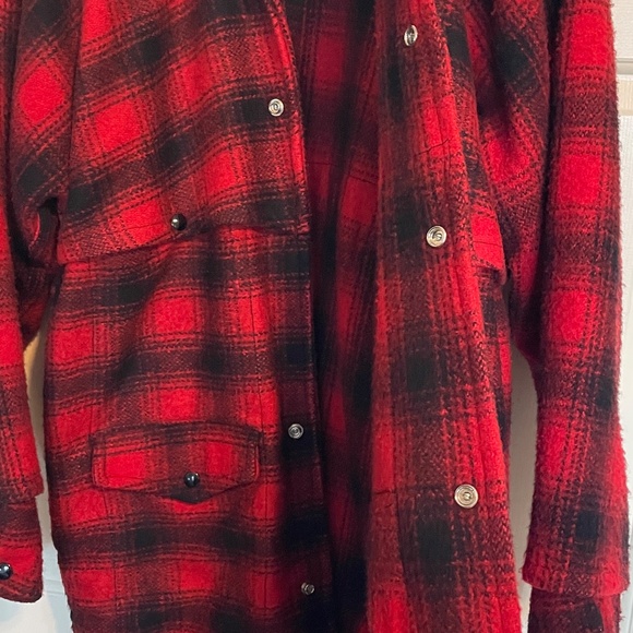 Aero Sportswear Vintage Buffalo Plaid Mackinaw Jacket - M- L (like FILSON) - Picture 12 of 15